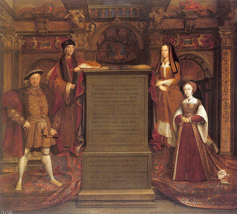 Leemput, Remigius van Copy after Hans Holbein the Elder's lost mural at Whitehall Norge oil painting art